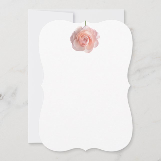 Invitations de pétales de fleurs (Devant)