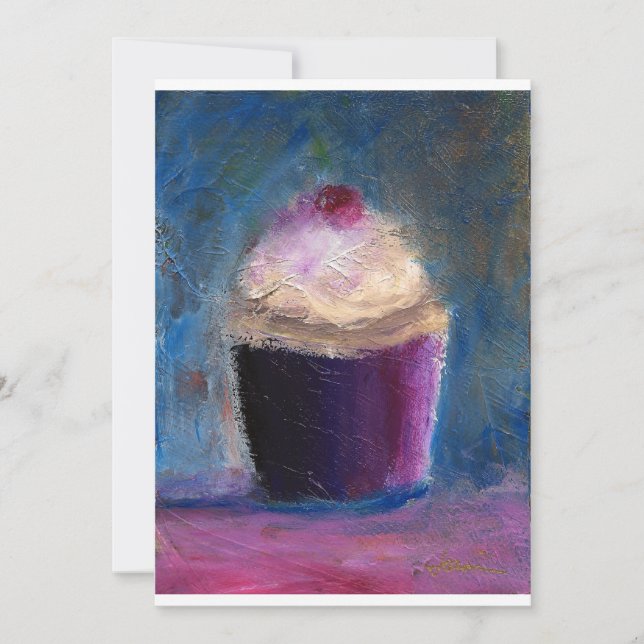 Invitations de petit gâteau (Devant)