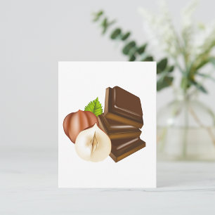 Invitations de pièces de chocolat