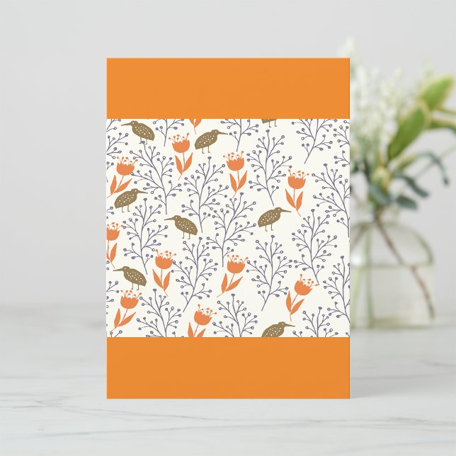 Invitations de Plantes d'oiseaux (Créateur téléchargé)