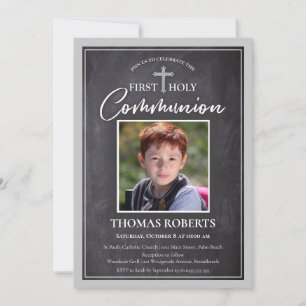 Invitations de première communion Tableau de bor