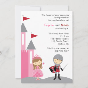 Invitations Faire Part Cartes Anniversaire Chevalier Zazzle Fr