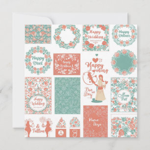 Invitations de réception de mariage
