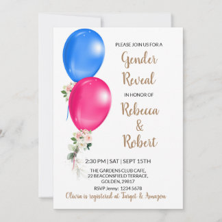 Invitations de révélations de genre