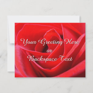 Invitations de roses Cartes RSVP Roses personnalis