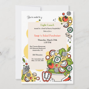 Invitations de salade Bowl