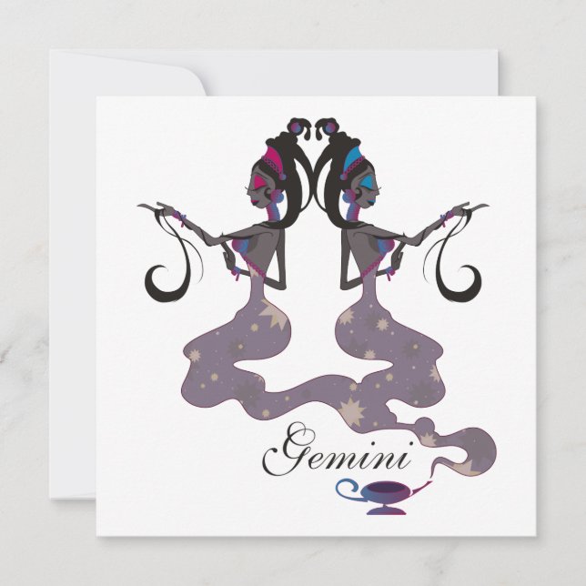 Invitations de Starlight Gemini (Devant)