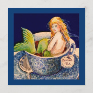 Invitations de thé de la sirène II