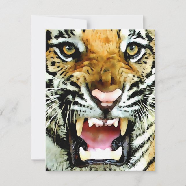 Invitations de tigres (Devant)