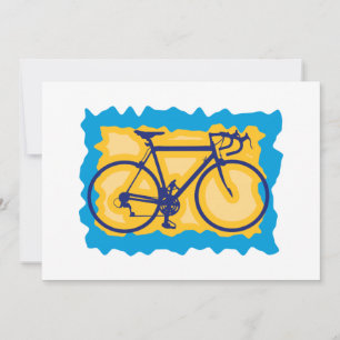 Invitations de timbres à vélo