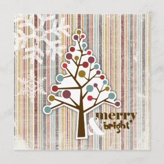 Invitations de vacances joyeuses et brillantes