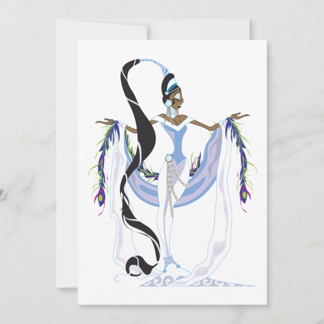 Invitations de Yemaya Divina (Devant)