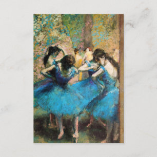 Invitations Degas Blue Dancers