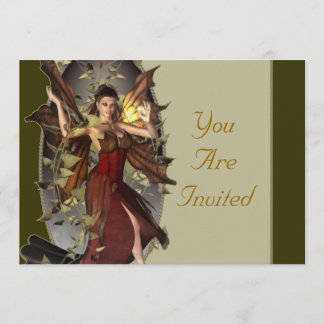 Invitations d'événement de féerie d'hiver