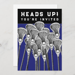 Invitations d'événements de l'équipe de crosse