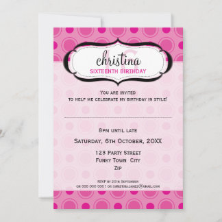 INVITATIONS d'événements spéciaux :: délicieux 8P