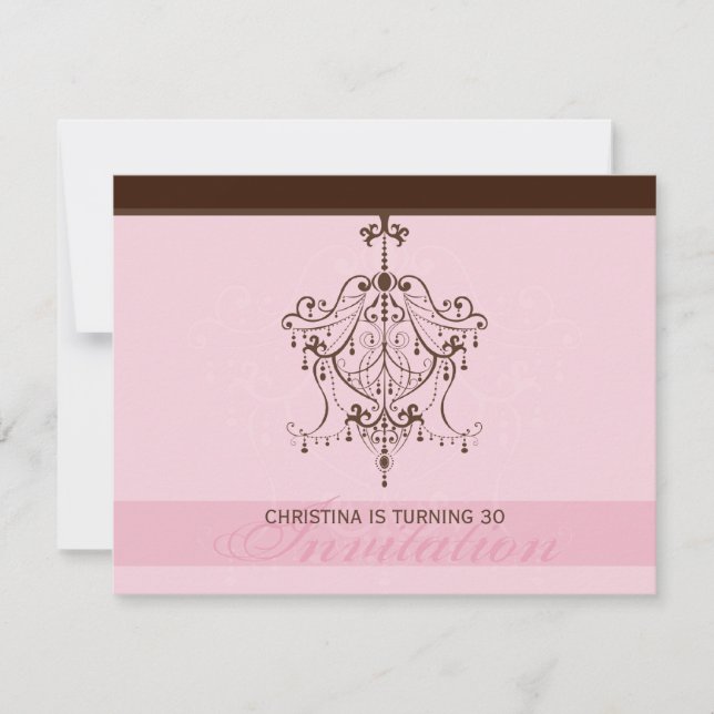 INVITATIONS d'événements spéciaux :: lustre 2L (Devant)