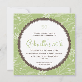INVITATIONS d'événements spéciaux :: pétoncle rond