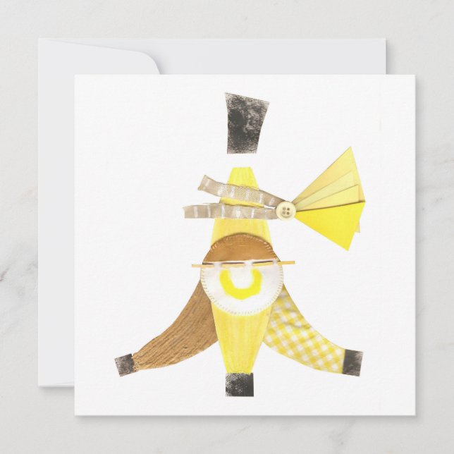 Invitations divisées en bananes (Devant)