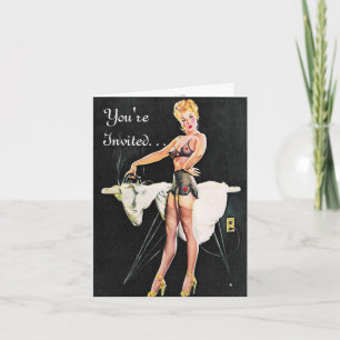 Invitations domestiques de partie de Bachelorette