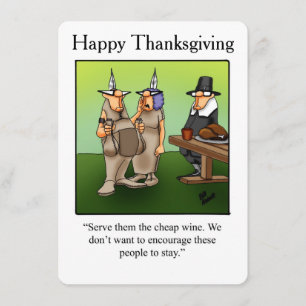 Invitations drôle de l'Humour de Thanksgiving "Win