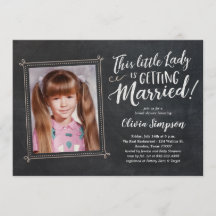 Invitations drôles de Fête de la mariée de vieille