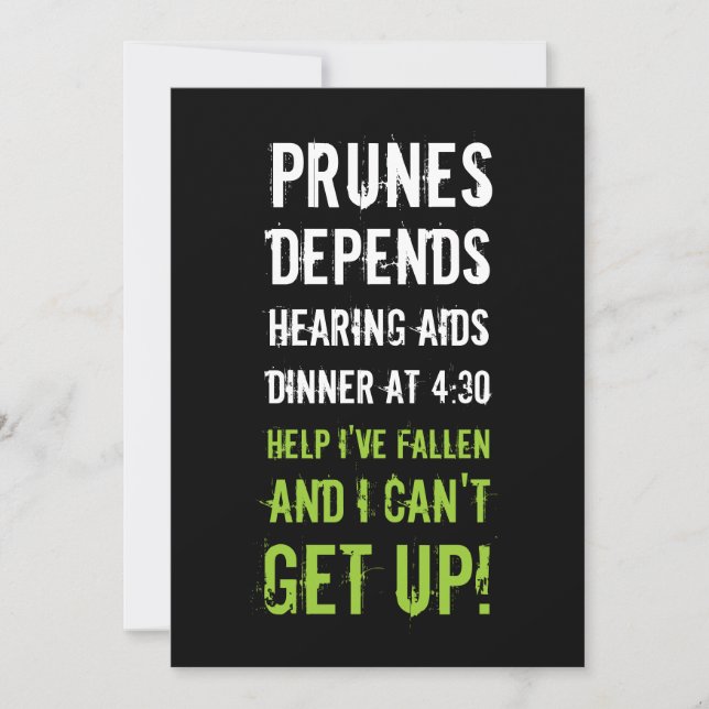 Invitations du 30e anniversaire - Anciens (Devant)