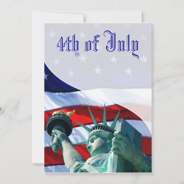 Invitations du 4 juillet (Devant)