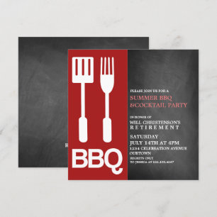 Invitations du BBQ Summer Party