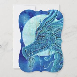 Invitations du Blue Dragon par Renee Lavoie