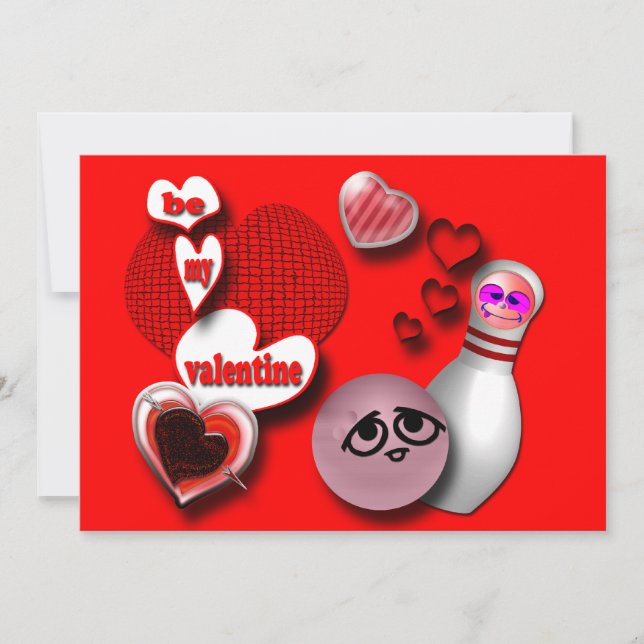 Invitations du Bowling Party (Devant)