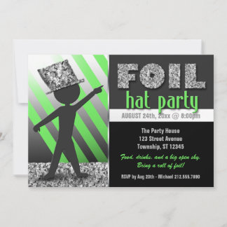 Invitations du Casquette Foil