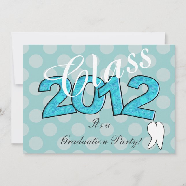 Invitations du Dental Hygienist Graduation Party 2 (Devant)