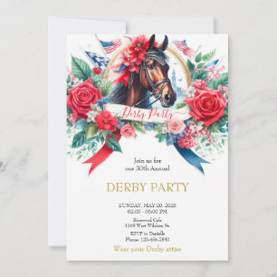 Invitations du Derby Party