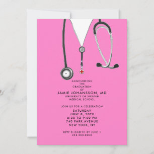 Invitations du Docteur Graduation