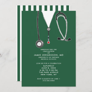 Invitations du Docteur Graduation