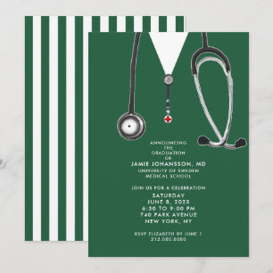 Invitations du Docteur Graduation