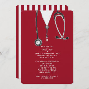 Invitations du Docteur Graduation