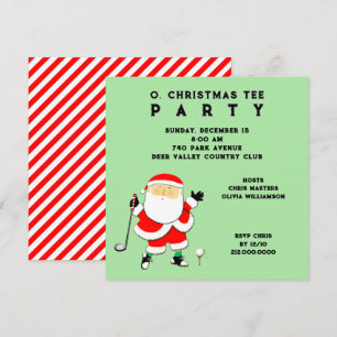 Invitations du Golf Party