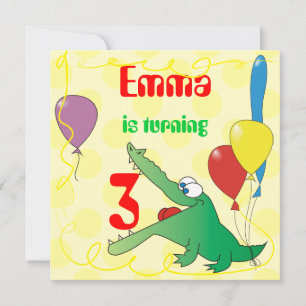 Invitations du groupe Anniversaire de enfant d'all