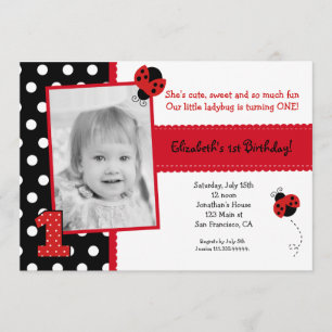 Invitations du groupe Ladybug BIrthday