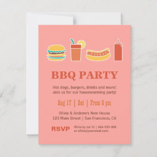 Invitations du Jardin BBQ House Cours