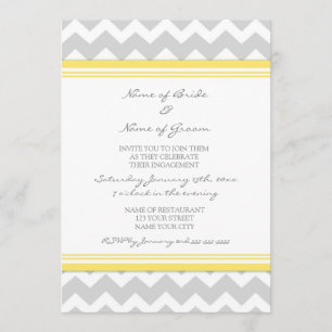 Invitations du Joyeux Joyeux Chevron