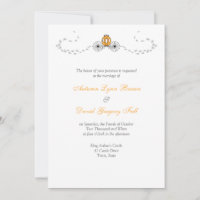 Invitations du Mariage de automne de transport cit