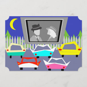 Invitations du Old Hollywood Movie Party