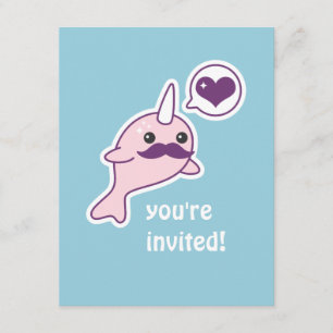 Invitations du parti Anniversaire de enfant Mustac