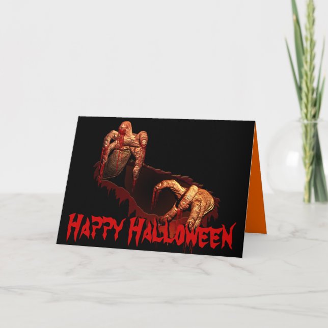 Invitations du parti Halloween Cartes personnalisé (Devant)