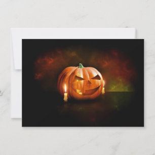 Invitations du parti Halloween Jack o lanterns