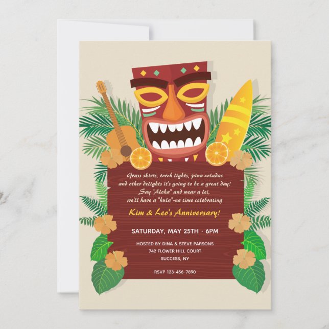 Invitations du parti Luau (Devant)