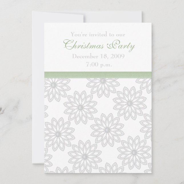Invitations du parti Snowflakes (Devant)